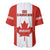 Canada Rugby Baseball Jersey Go Canucks Maple Leaf Pacific  2023 - Wonder Print Shop