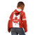 Canada Rugby Kid Hoodie Go Canucks Maple Leaf Pacific 2023 - Wonder Print Shop