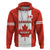 Personalised Canada Rugby Hoodie Go Canucks Maple Leaf Pacific  2023 - Wonder Print Shop