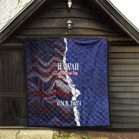 Personalized Hawaii Statehood Day Quilt 66th Anniversary - Wonder Print Shop