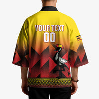 Uganda Basketball Custom Kimono Come On Silverbacks African Pattern - Wonder Print Shop