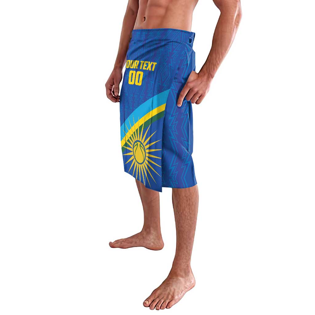 Rwanda Basketball Custom Lavalava Go Champions Imigongo Folk Pattern - Wonder Print Shop