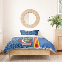DR Congo Basketball Custom Bedding Set Come On Leopards Skin Pattern - Wonder Print Shop