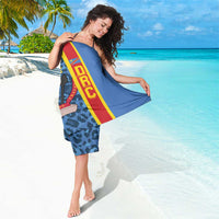 DR Congo Basketball Custom Sarong Come On Leopards Skin Pattern - Wonder Print Shop
