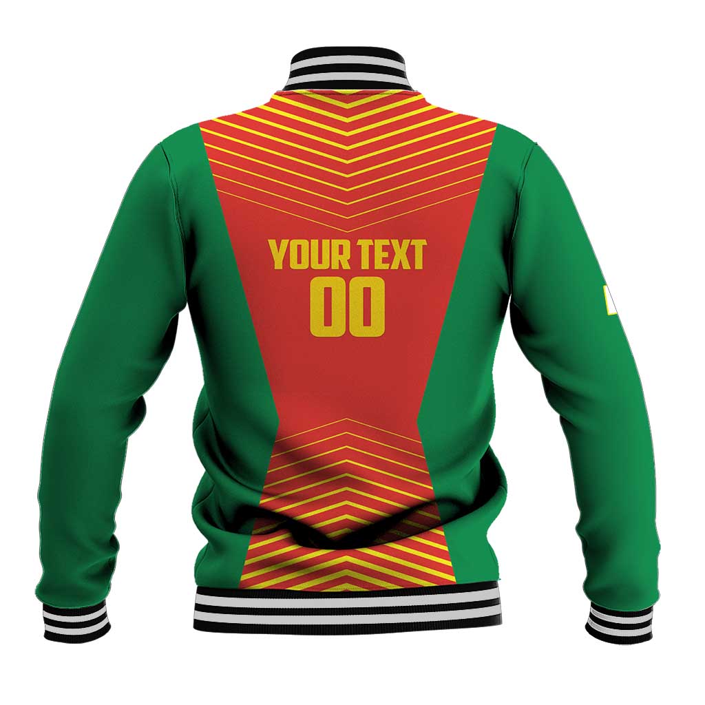 Madagascar Basketball Custom Baseball Jacket Come On Angel Manzano - Wonder Print Shop