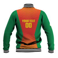 Madagascar Basketball Custom Baseball Jacket Come On Angel Manzano - Wonder Print Shop