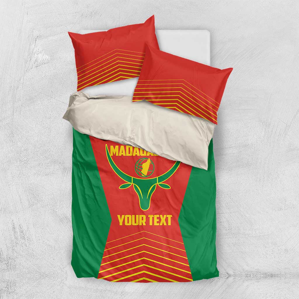Madagascar Basketball Custom Bedding Set Come On Angel Manzano - Wonder Print Shop