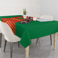 Madagascar Basketball Custom Tablecloth Come On Angel Manzano - Wonder Print Shop