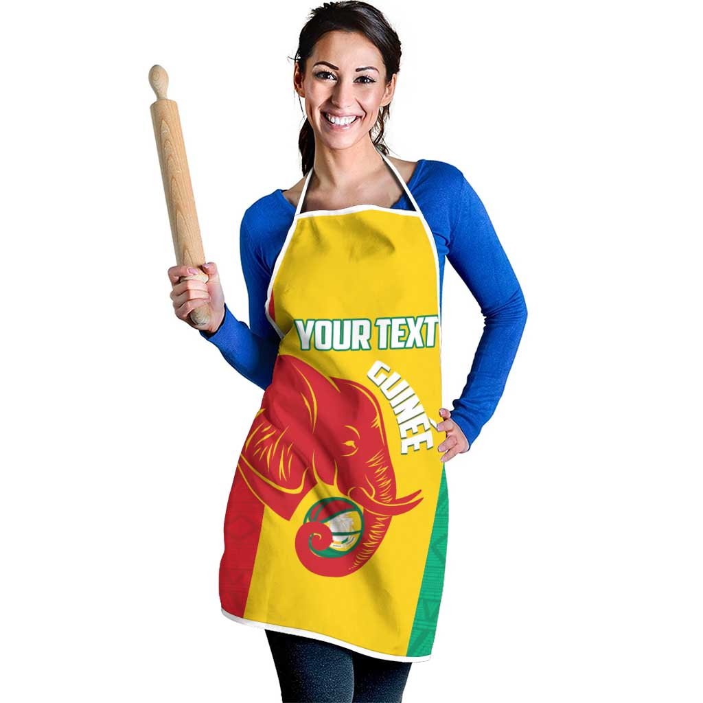 Guinea Basketball Custom Apron Syli Nationale African Pattern - Wonder Print Shop