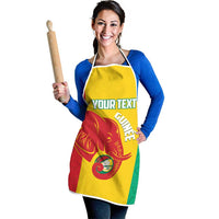 Guinea Basketball Custom Apron Syli Nationale African Pattern - Wonder Print Shop