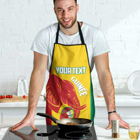 Guinea Basketball Custom Apron Syli Nationale African Pattern - Wonder Print Shop