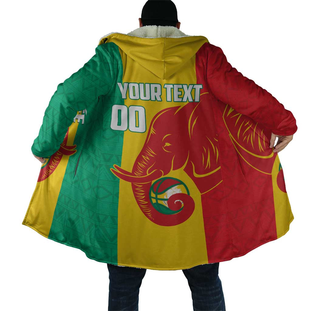 Guinea Basketball Custom Cloak Syli Nationale African Pattern - Wonder Print Shop