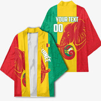 Guinea Basketball Custom Kimono Syli Nationale African Pattern - Wonder Print Shop