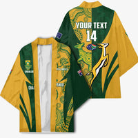 South Africa Australia Rugby Custom Kimono Springboks Wallabies Together - Wonder Print Shop