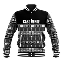 Pano De Terra Motifs Cabo Verde Baseball Jacket Black Color