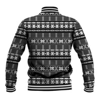 Pano De Terra Motifs Cabo Verde Baseball Jacket Black Color