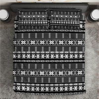 Pano De Terra Motifs Cabo Verde Bedding Set Black Color