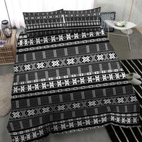 Pano De Terra Motifs Cabo Verde Bedding Set Black Color