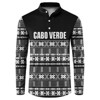 Pano De Terra Motifs Cabo Verde Button Sweatshirt Black Color