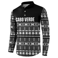 Pano De Terra Motifs Cabo Verde Button Sweatshirt Black Color