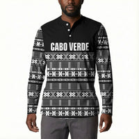 Pano De Terra Motifs Cabo Verde Button Sweatshirt Black Color