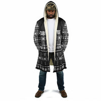 Pano De Terra Motifs Cabo Verde Cloak Black Color