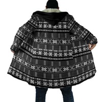 Pano De Terra Motifs Cabo Verde Cloak Black Color
