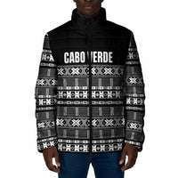 Pano De Terra Motifs Cabo Verde Padded Jacket Black Color