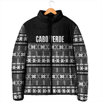 Pano De Terra Motifs Cabo Verde Padded Jacket Black Color