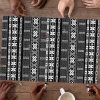 Pano De Terra Motifs Cabo Verde Puzzle Black Color