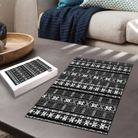 Pano De Terra Motifs Cabo Verde Puzzle Black Color