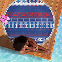 Pano De Terra Motifs Cabo Verde Beach Blanket Flag Color