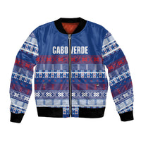 Pano De Terra Motifs Cabo Verde Bomber Jacket Flag Color