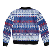 Pano De Terra Motifs Cabo Verde Bomber Jacket Flag Color
