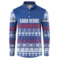 Pano De Terra Motifs Cabo Verde Button Sweatshirt Flag Color