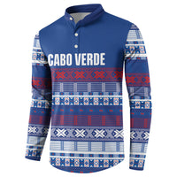 Pano De Terra Motifs Cabo Verde Button Sweatshirt Flag Color