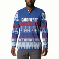 Pano De Terra Motifs Cabo Verde Button Sweatshirt Flag Color