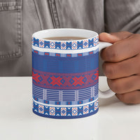 Pano De Terra Motifs Cabo Verde Ceramic Mug Flag Color