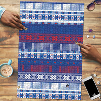 Pano De Terra Motifs Cabo Verde Puzzle Flag Color