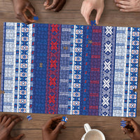 Pano De Terra Motifs Cabo Verde Puzzle Flag Color
