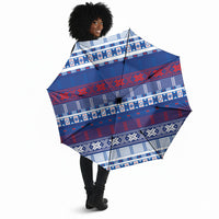 Pano De Terra Motifs Cabo Verde Umbrella Flag Color