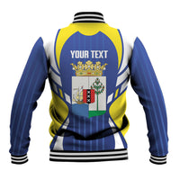Personalized Curacao Day Baseball Jacket Dia di Pais Korsou