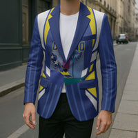 Personalized Curacao Day Blazer Dia di Pais Korsou