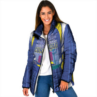 Personalized Curacao Day Padded Jacket Dia di Pais Korsou