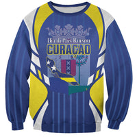 Personalized Curacao Day Sweatshirt Dia di Pais Korsou