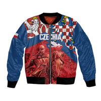Personalized Czech Independence Day Bomber Jacket October 28 Vitkov National Monument