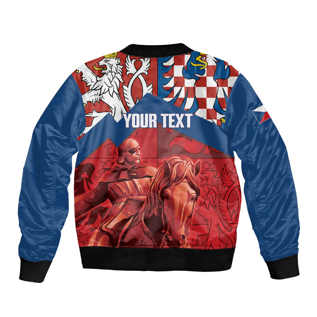 Personalized Czech Independence Day Bomber Jacket October 28 Vitkov National Monument