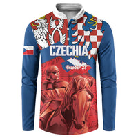 Personalized Czech Independence Day Button Sweatshirt October 28 Vitkov National Monument