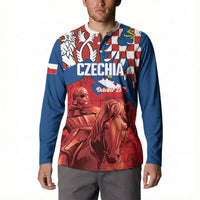 Personalized Czech Independence Day Button Sweatshirt October 28 Vitkov National Monument