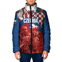 Personalized Czech Independence Day Padded Jacket October 28 Vitkov National Monument